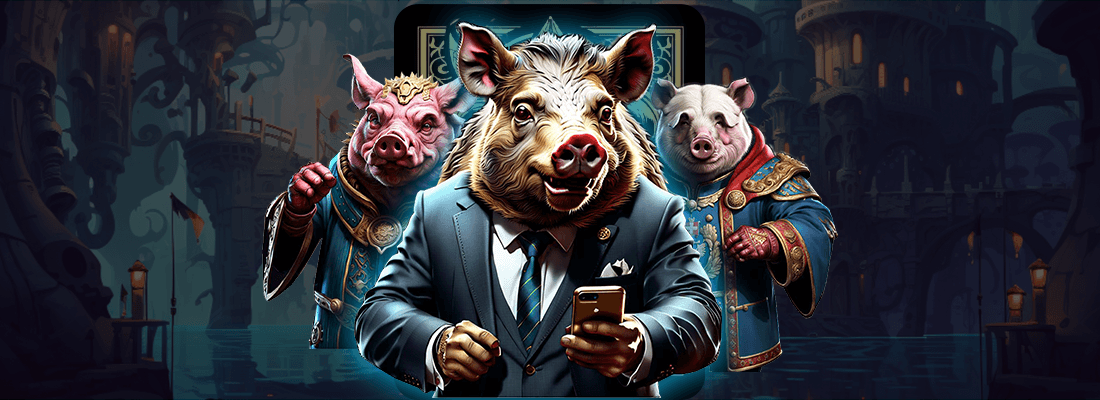 Banner for Corrupted Pigs